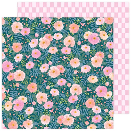 Paige Evans Garden Shoppe #20 12&#x22; x 12&#x22; Double-Sided Cardstock, 25 Sheets